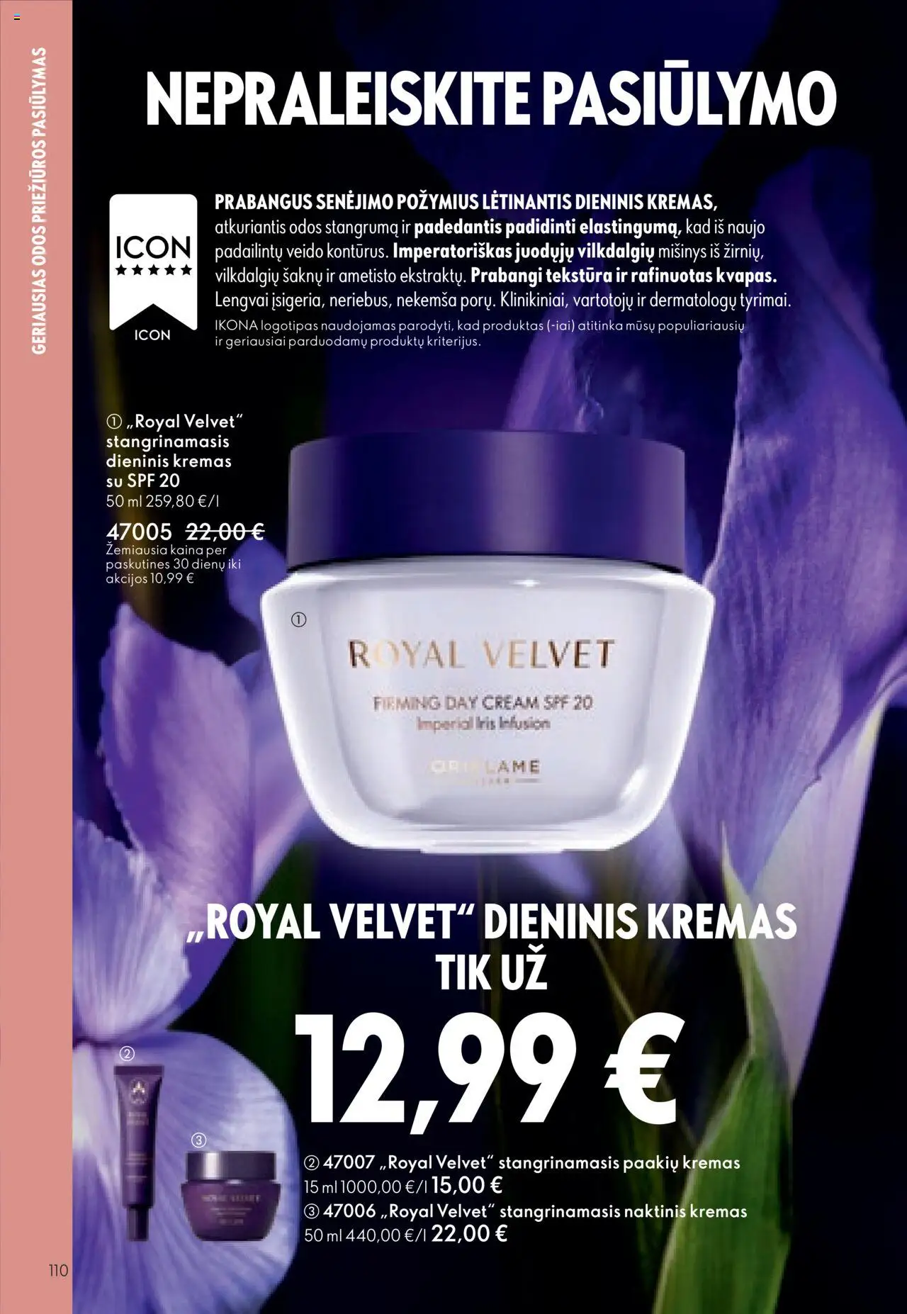 Oriflame akcijos nuo 08.10.2025 | Puslapis: 110 | Prekių: Kremas