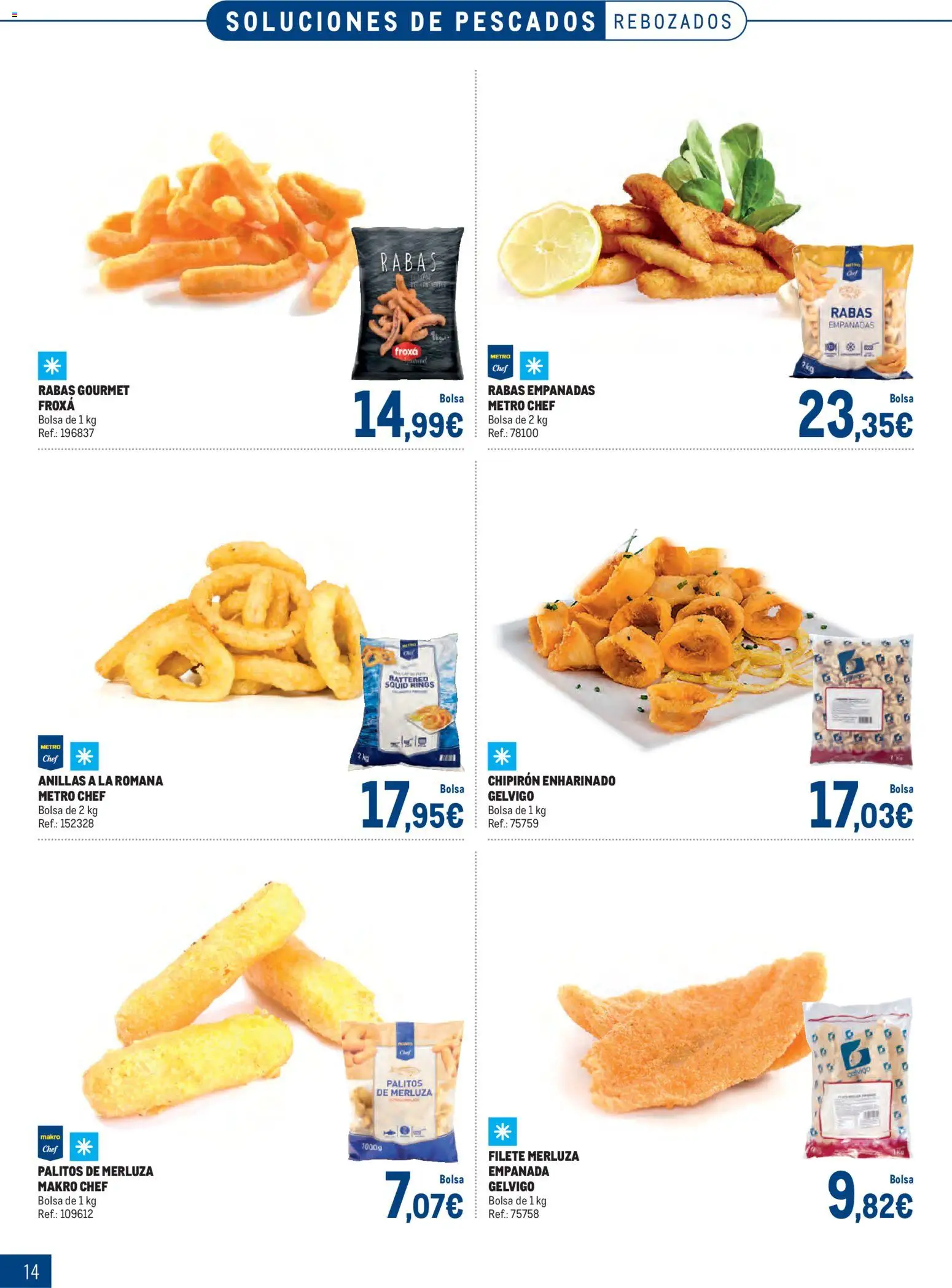 Makro Especial Pescados Levante 3 │ válido desde el 06.04.2026 | Página: 14 | Productos: Bolsa, Filete