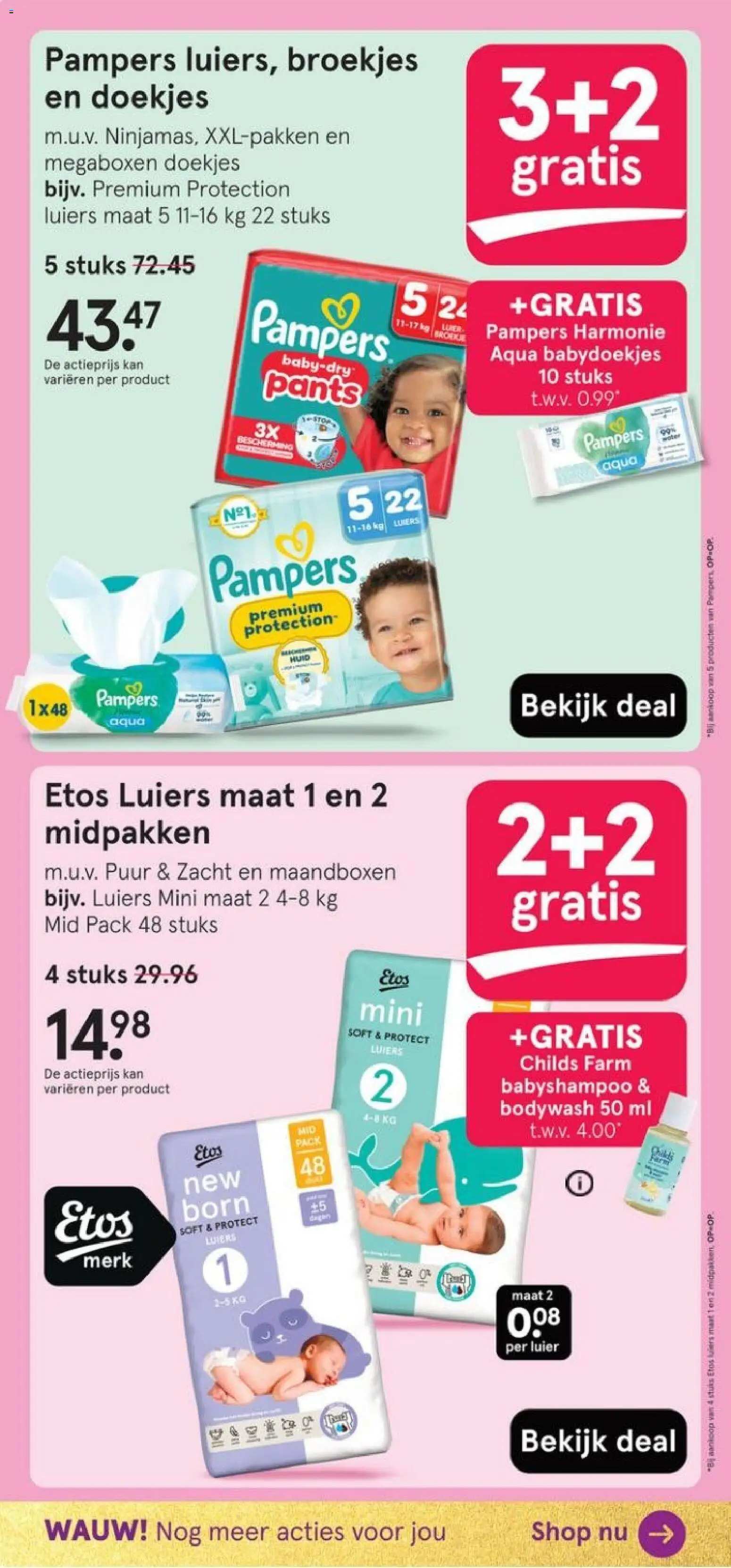{H1} | Pagina: 52 | Producten: Ostyalap, Kan, Pampers, Shampoo