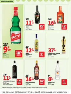 Auchan - Prévisualisation de Auchan - Sélection alcool valide à partir de 27.11.2025 | Page: 10 | Produits: Vodka, Liqueur de Menthe, Alcools, Limoncello