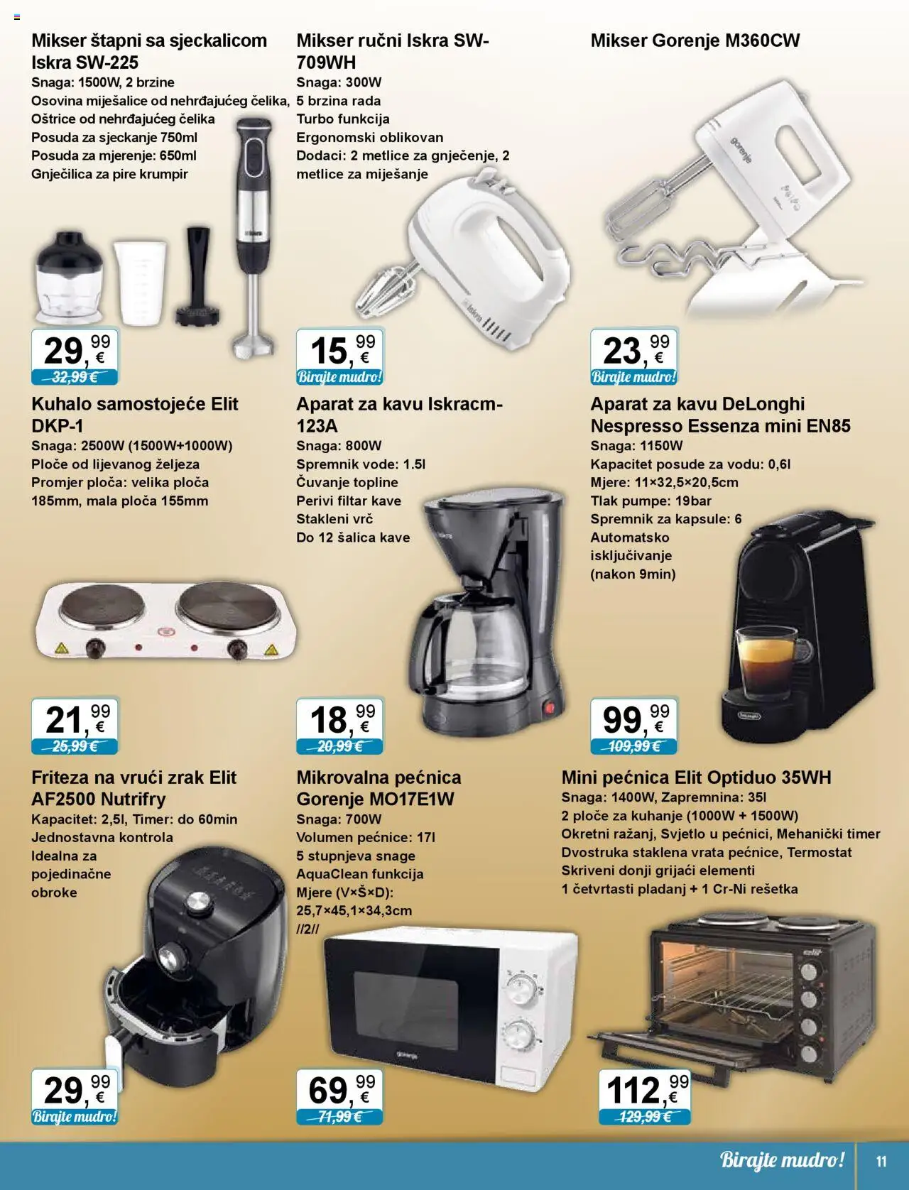 KTC katalog | vrijedi od 14.08.2025 | Stranica: 11 | Proizvodi: Friteza, Šalica, Pećnica, Mikrovalna pećnica