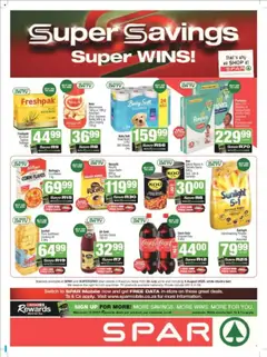 Preview of Superspar specials valid from 22.07.2025