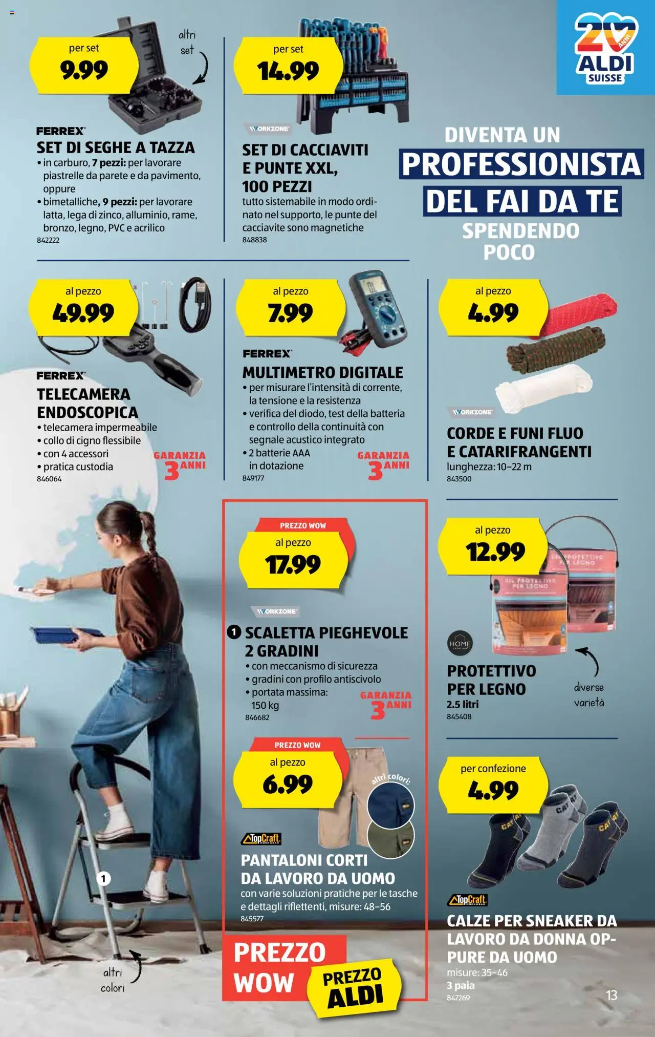 Aldi Volantino ab 21.08.2025 | Seite: 14 | Produkte: Batterie, Tasche