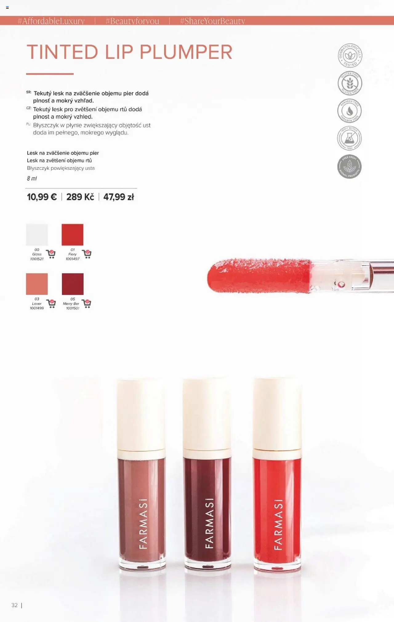 Nové Farmasi akcie – leták je platný od 24.09.2025 | Strana: 32