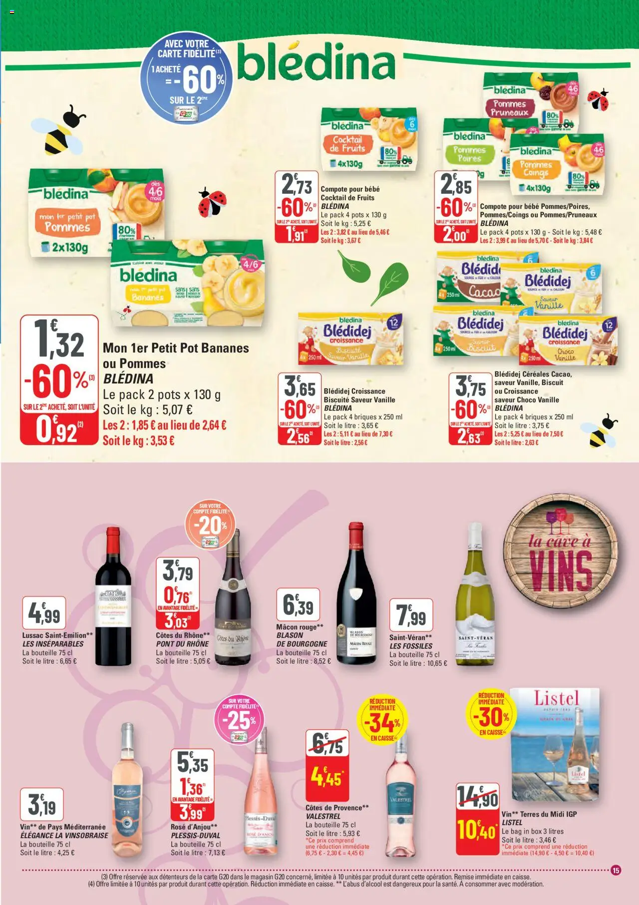  | Page: 15 | Produits: Pruneaux, Briques, Pommes, Bananes