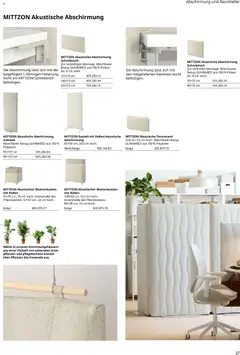 Ikea Büroeinrichtung ab 01.04.2026 gültig | Seite: 37 | Produkte: Raumteiler