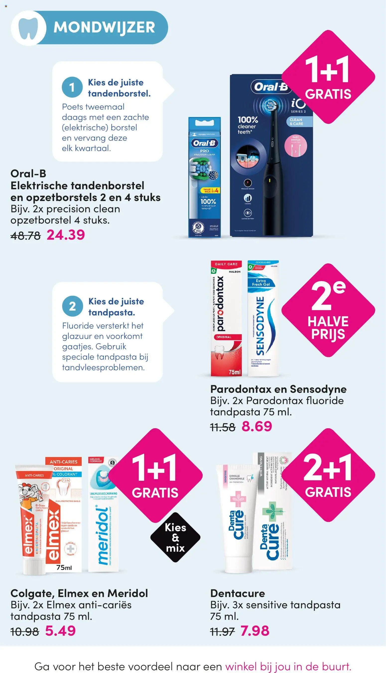 {H1} | Pagina: 15 | Producten: Tandpasta, Tandenborstel, Elektrische tandenborstel, La