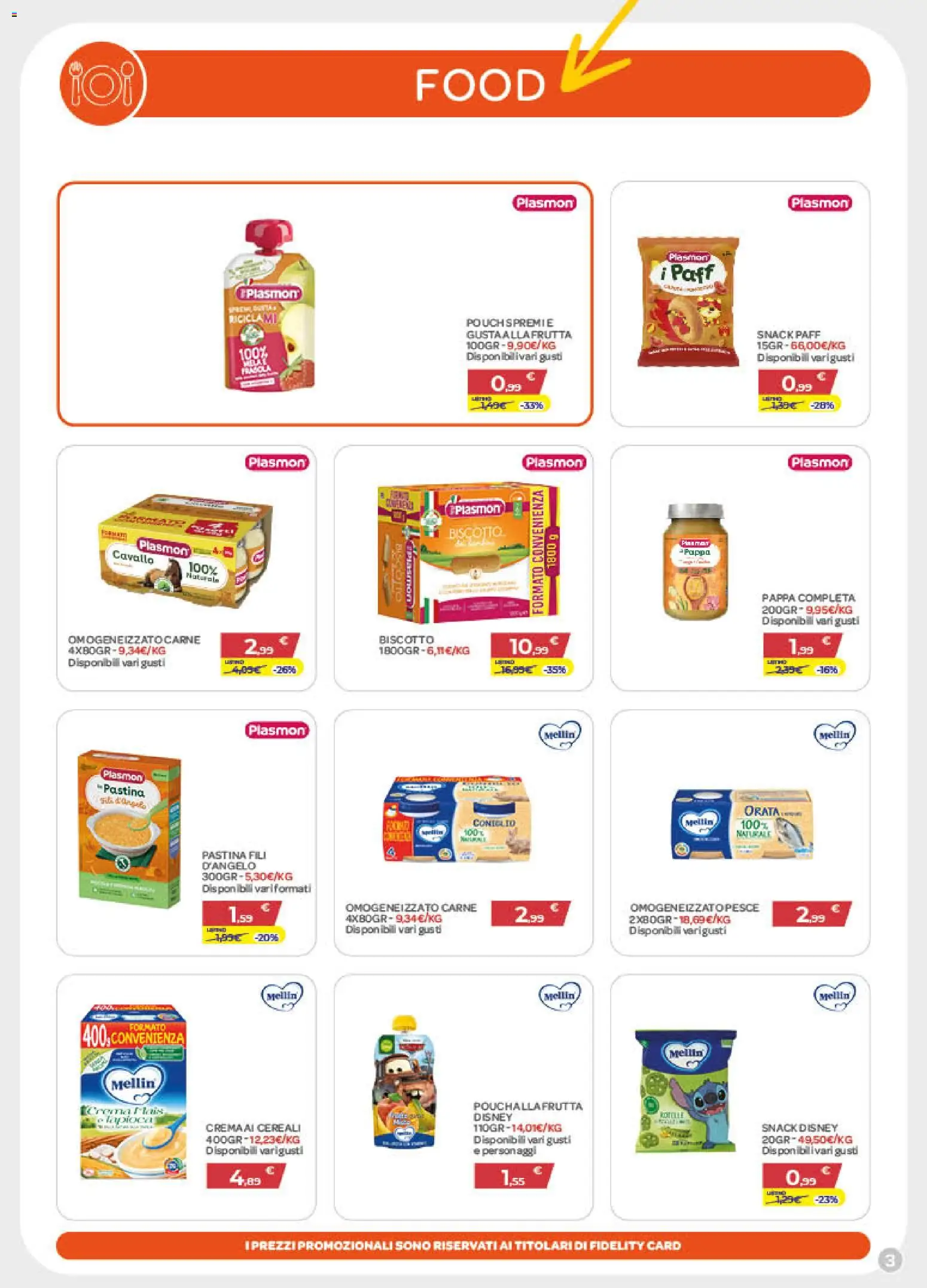 Volantino Bimbo store del 06.01.2026 | Pagina: 3 | Prodotti: Crema, Cereali