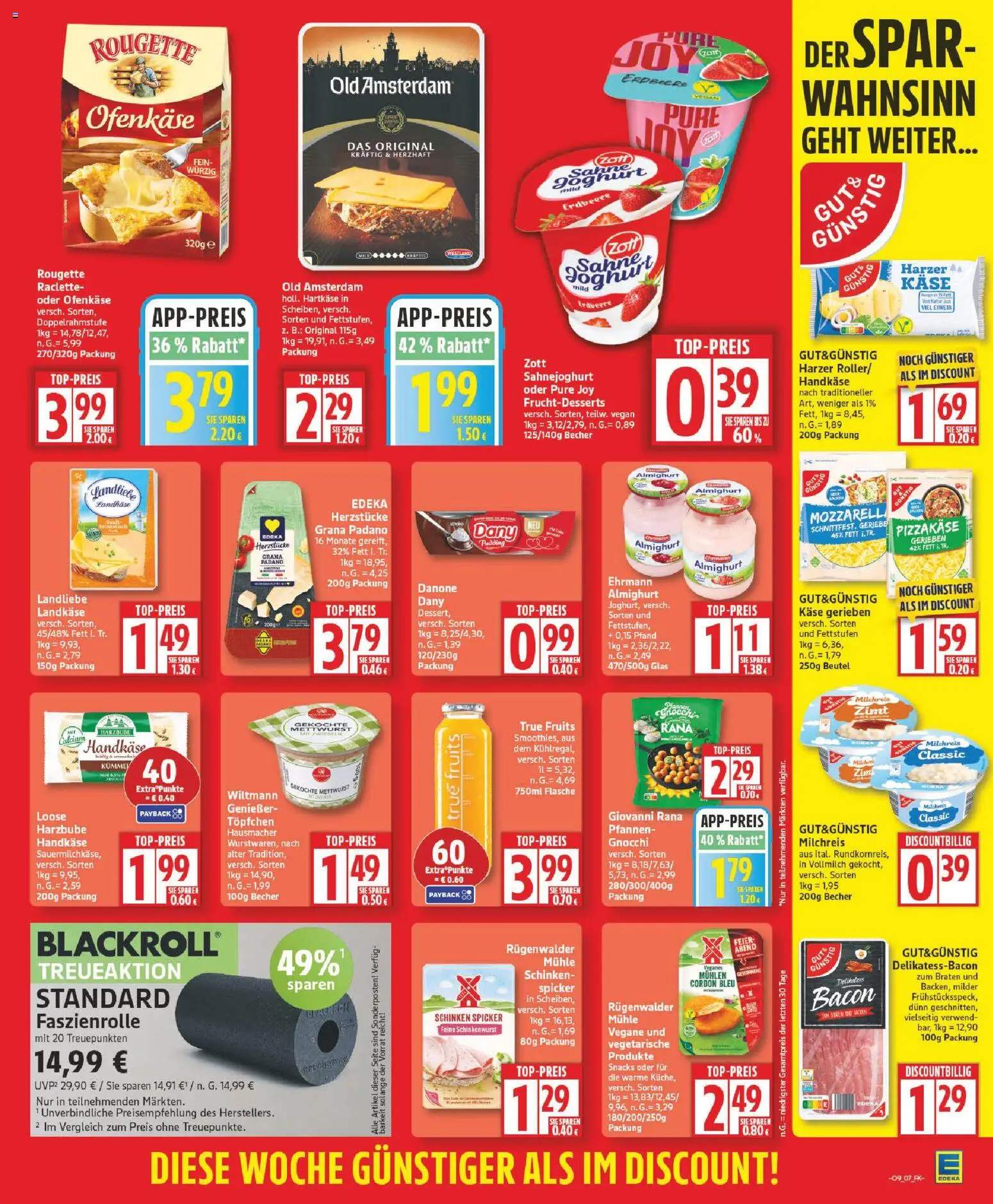 Edeka Prospekt 	 – gültig ab 23.02.2026 | Seite: 7 | Produkte: Ehrmann almighurt, Käse, Pudding, Schinken