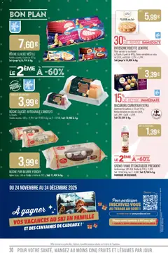 Match Supermarché - Prévisualisation de Match Supermarché catalogue valide à partir de 16.12.2025 | Page: 30 | Produits: Macarons, Chocolat, Noix, Crème