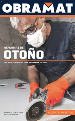 Vista previa Obramat - Alicante  válido desde el 10.10.2025