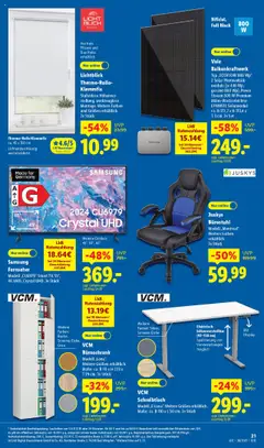 Lidl Prospekt 	 – gültig ab 15.09.2025 | Seite: 33 | Produkte: Bad, Samsung, Fernseher