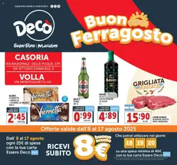 Anteprima del volantino Decò MaxiStore - Casoria catalogo valido a partire dal 08.08.2025