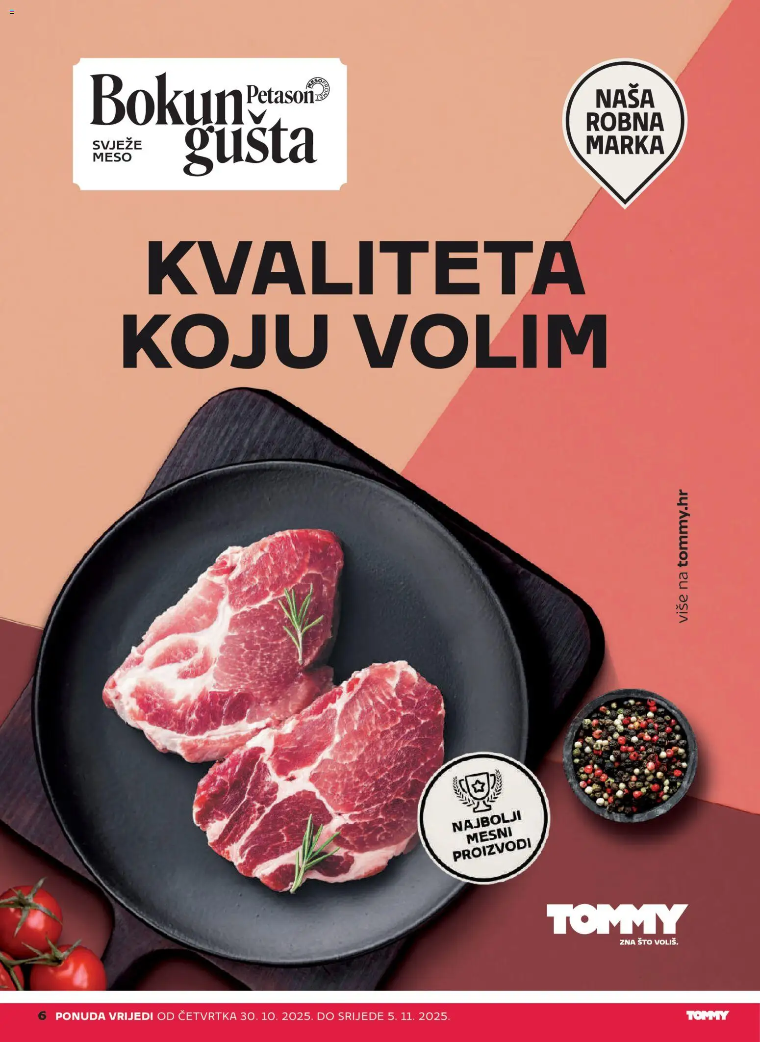 Tommy katalog | vrijedi od 30.10.2025 | Stranica: 6 | Proizvodi: Meso