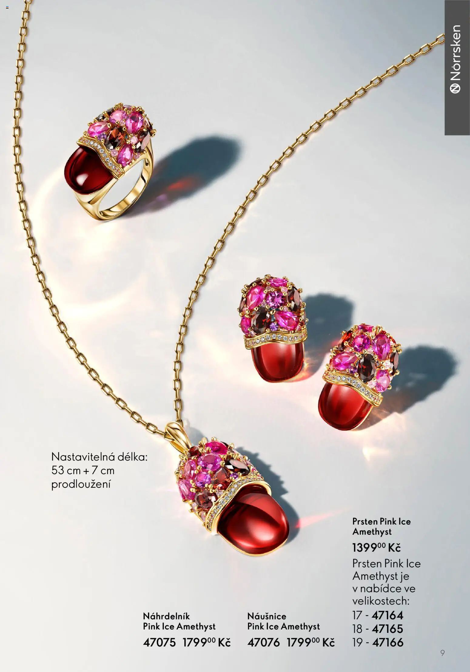 Oriflame katalog Norrsken od 29.01.2026 | Strana: 9 | Produkty: Naušnice