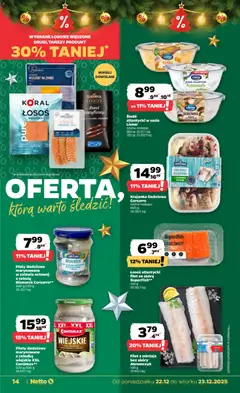 Pogląd oferty "Netto gazetka - Spożywcza" - ważna od 22.12.2025 | Strona: 14