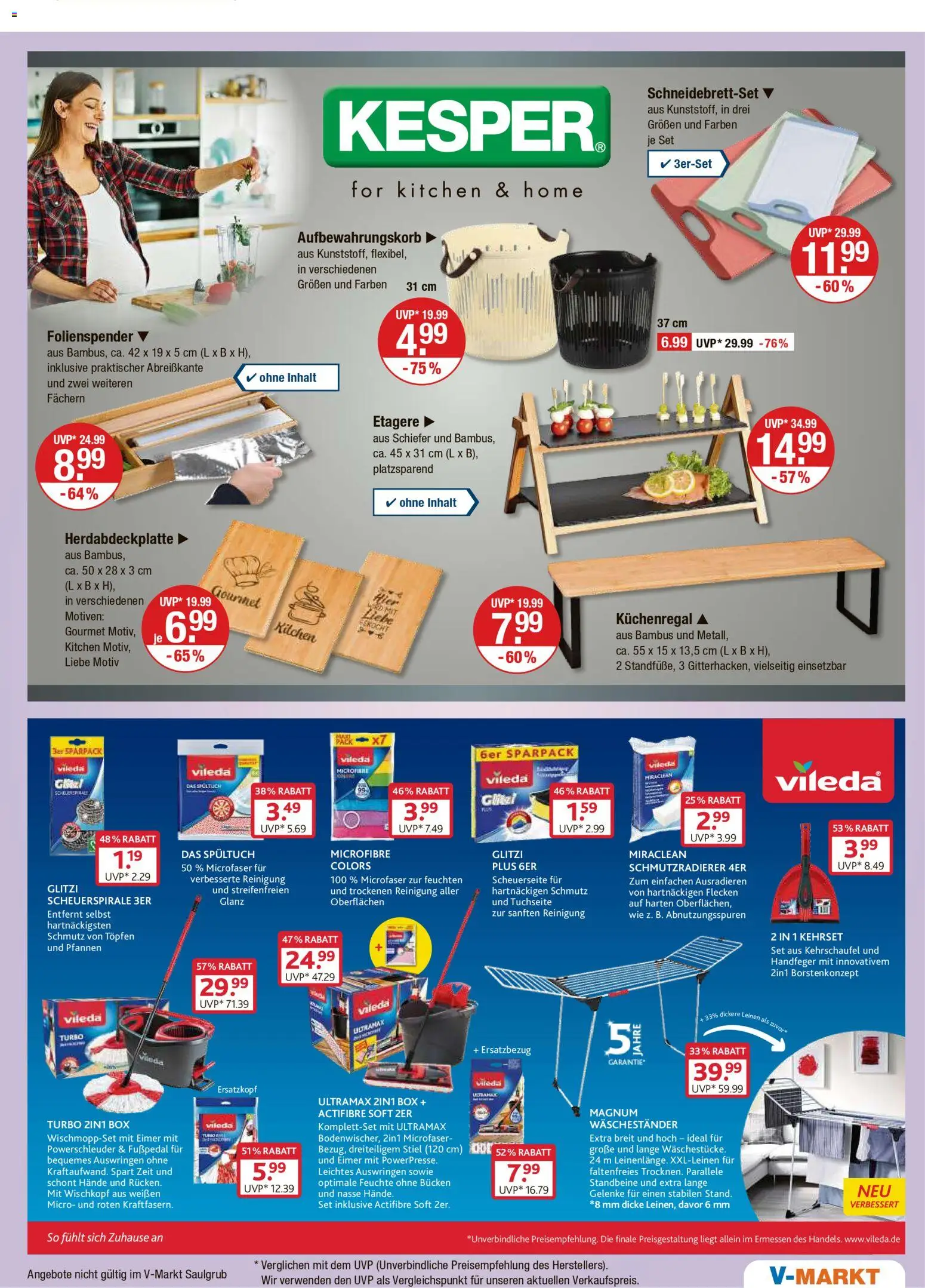 V-Markt - Schwaben / Oberbayern – gültig ab 13.11.2025 | Seite: 21 | Produkte: Box, Waschestander