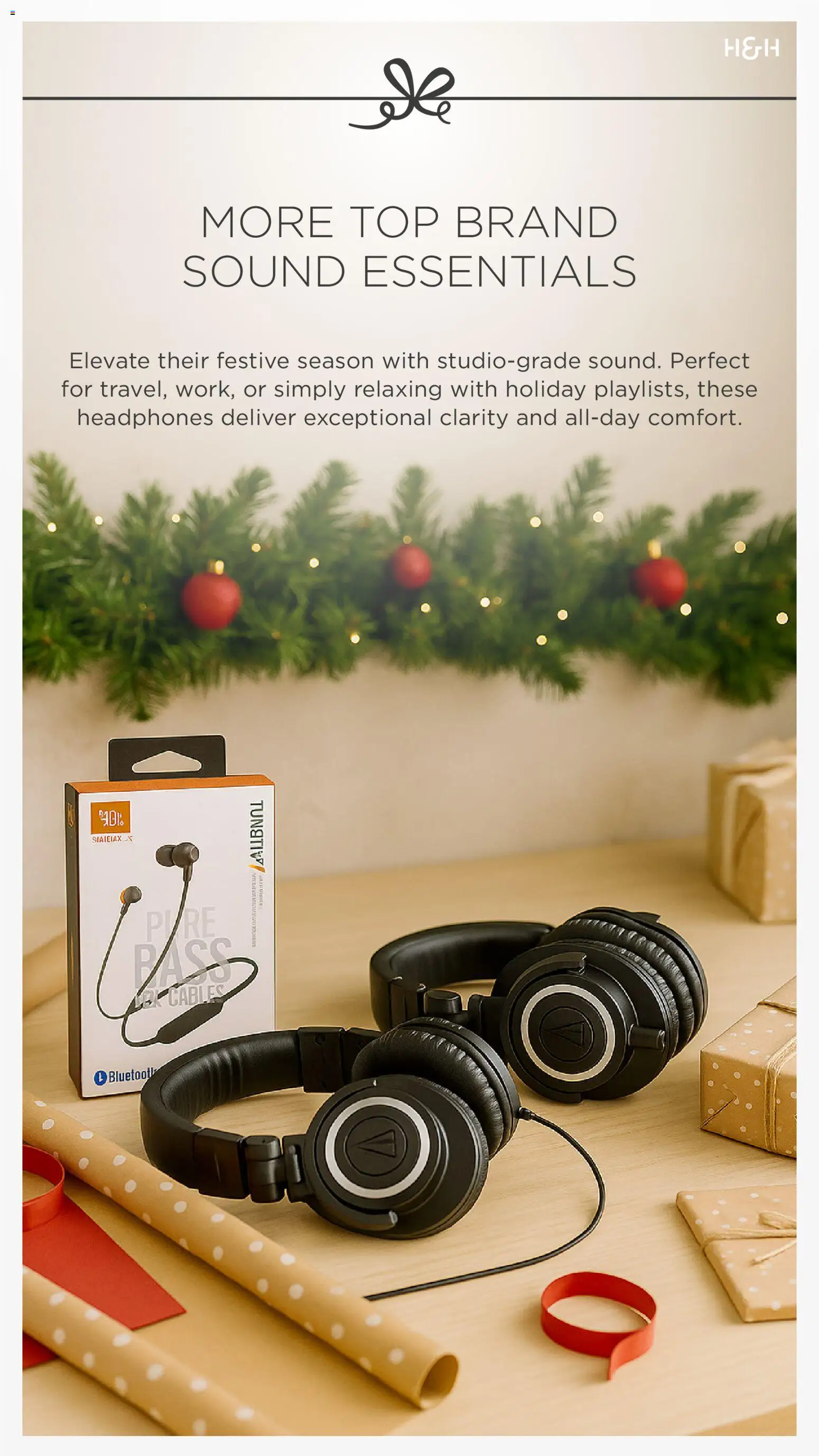 New House and Home catalogue – valid from 01.12.2025 | Page: 10 | Products: Headphones