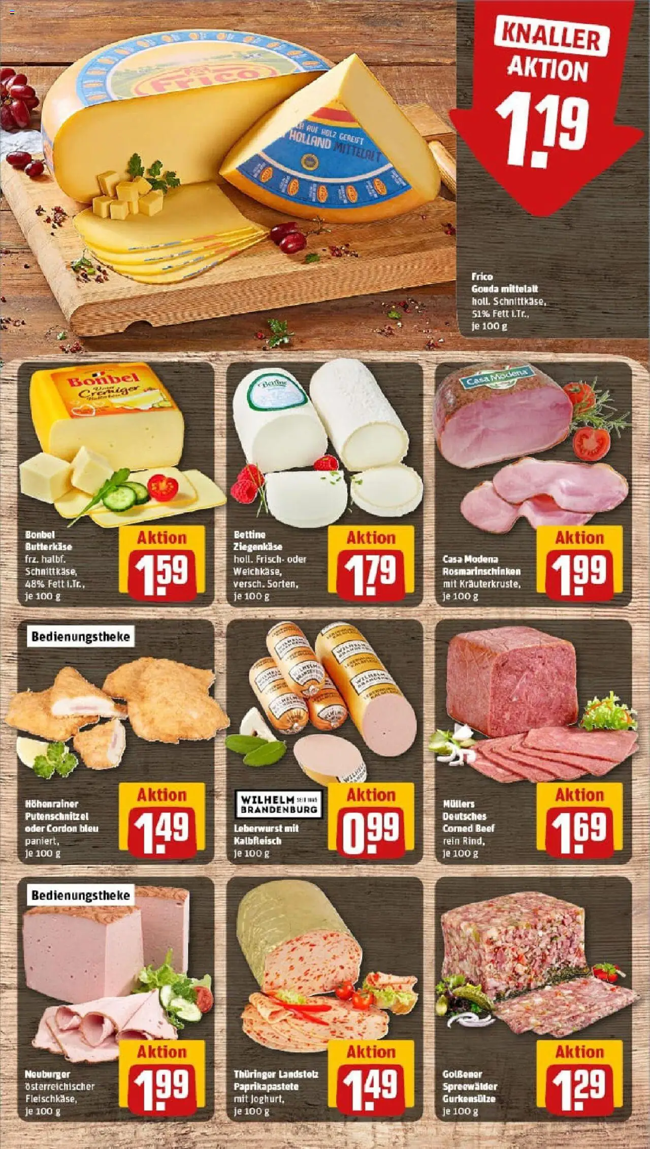 Rewe prospekt Chemnitz	 - gültig ab dem 29.06.2025 | Seite: 11 | Produkte: Gouda, Ziegenkäse, Paprika, Putenschnitzel