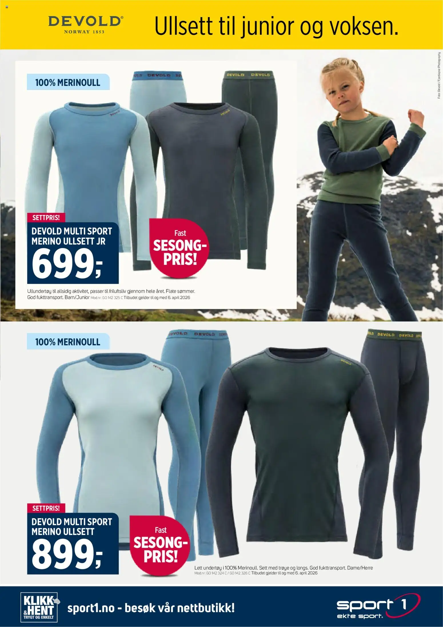 {H1} | Side: 9 | Produkter: Undertøy, Суміш дитяча