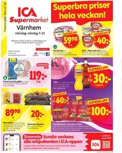 ICA Supermarket - Malmö - Förhandsvisning av reklamblad från butik ICA Supermarket aktuell från 26.01.2026