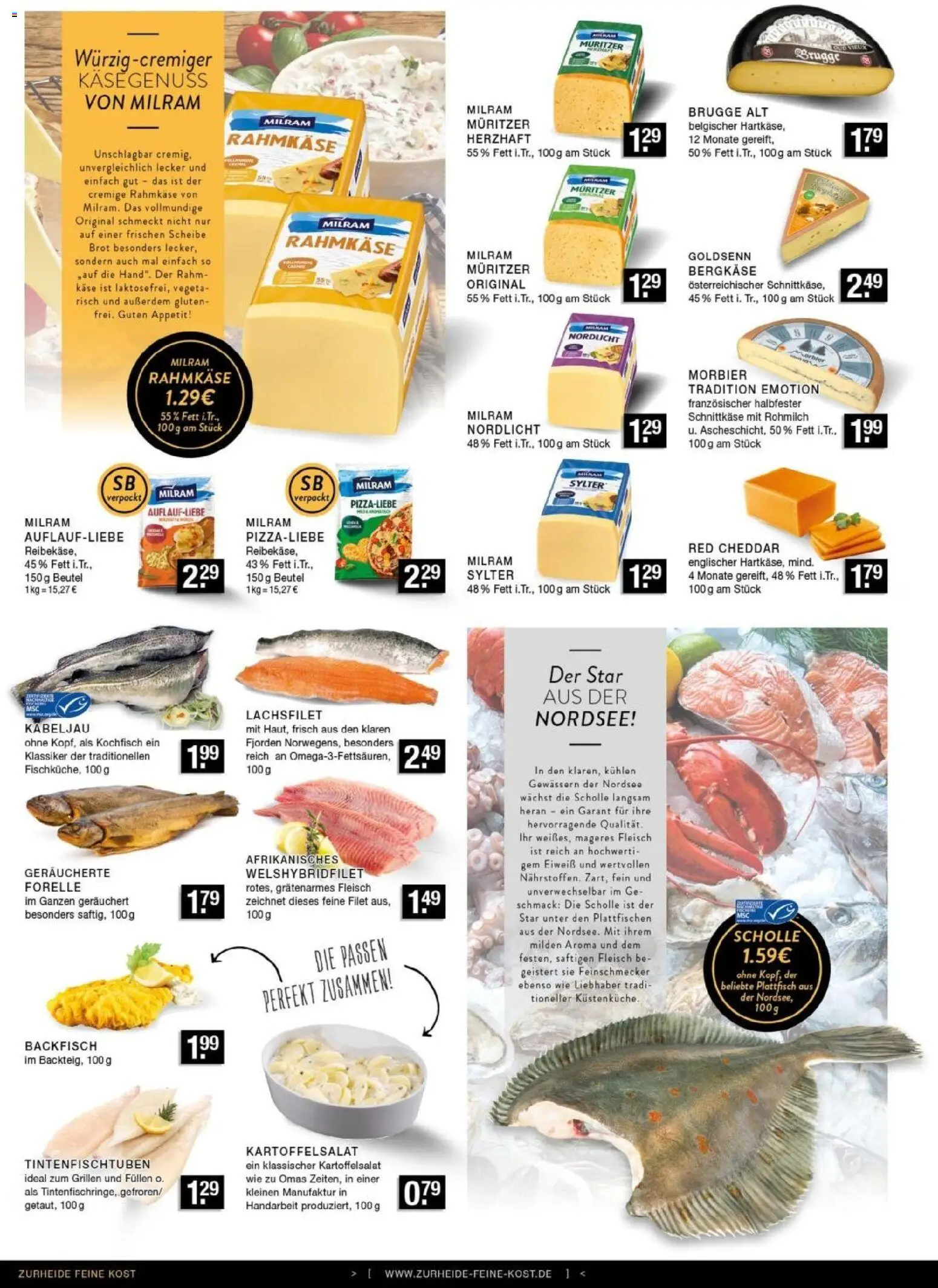 Edeka Zurheide - Broschüre – gültig ab 02.03.2026 | Seite: 4 | Produkte: Käse, Milram, Brot, Fleisch