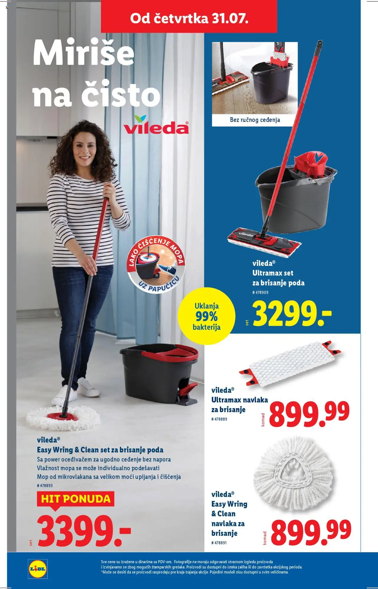 Lidl katalog - važi od 31.07.2025 | Strana: 12 | Proizvode: Vileda