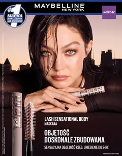 Pogląd oferty "LASH SENSATIONAL BODY MASKARA, OBJĘTOŚĆ DOSKONALE ZBUDOWANA. SENSACYJNA OBJĘTOŚĆ RZĘS. UNIESIENIE DO 24H." - ważna od 01.01.2026 | Strona: 87 | Produkty: Maskara, Body