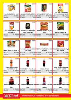 KIT KAT Cash & Carry specials catalogue – valid from 23.10.2025 | Page: 5 | Products: Corn, Case, Beef, Fanta
