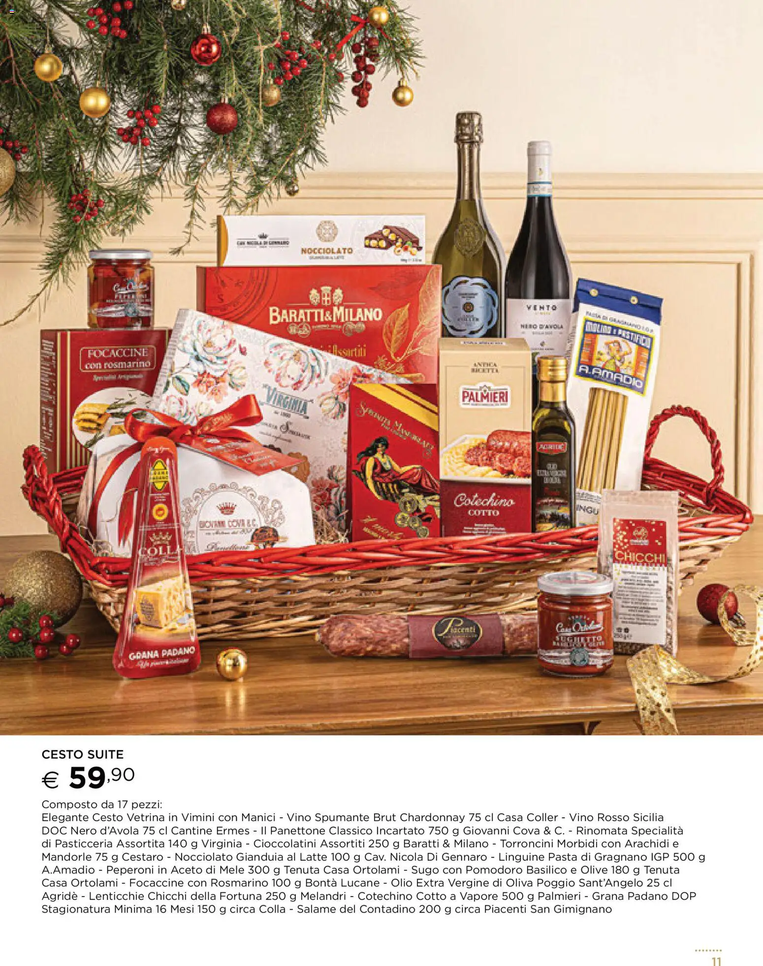 Volantino Esselunga S del 13.11.2025 | Pagina: 11 | Prodotti: Lenticchie, Spumante, Olio extra vergine, Cioccolatini