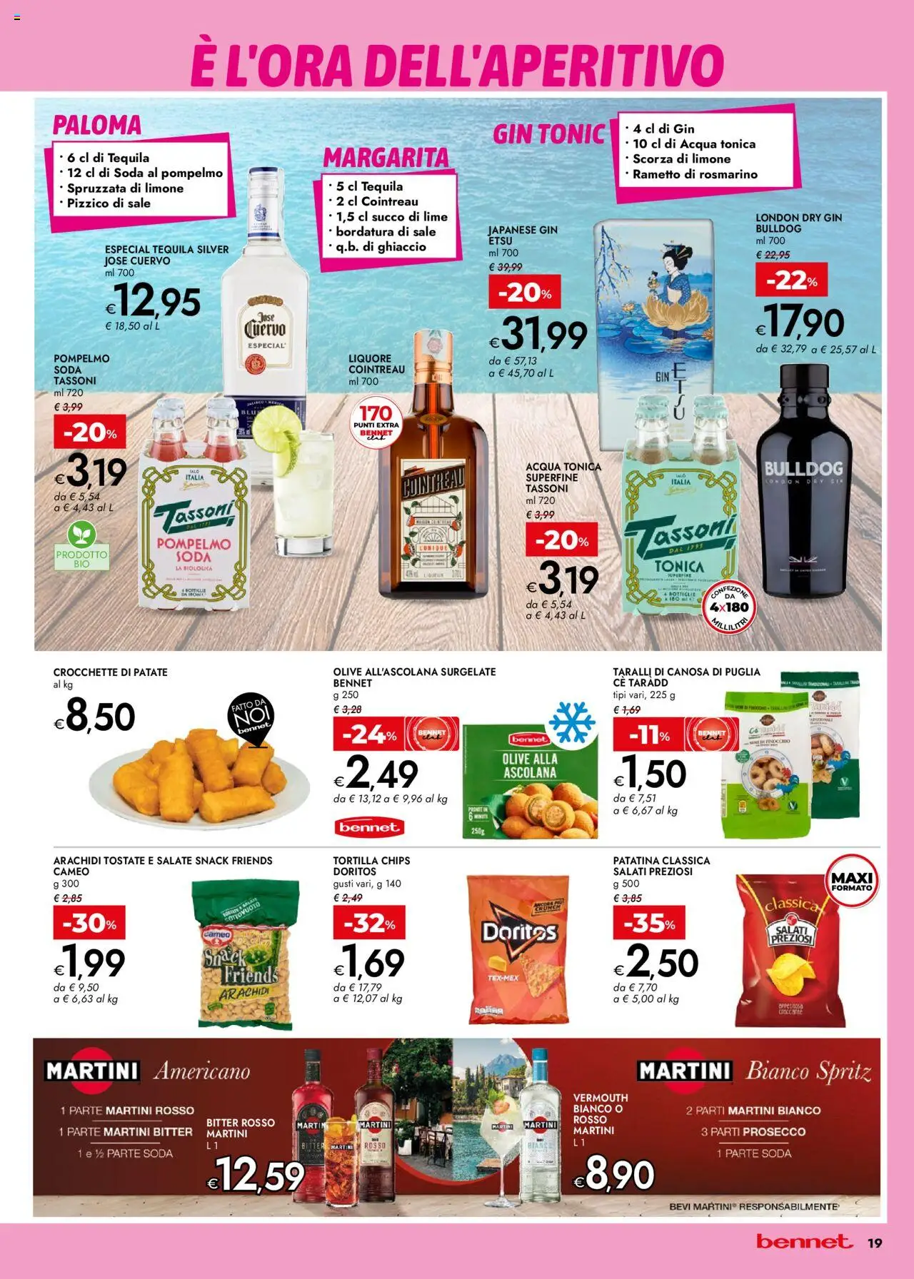 Volantino bennet del 31.07.2025 | Pagina: 19 | Prodotti: Pompelmo, Limone, Lime, Arachidi