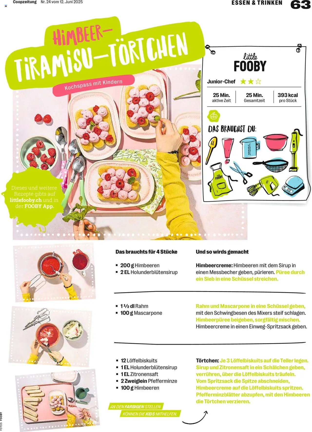 Coop - Magazin ab 12.06.2025 | Seite: 63 | Produkte: Mascarpone, Sirup