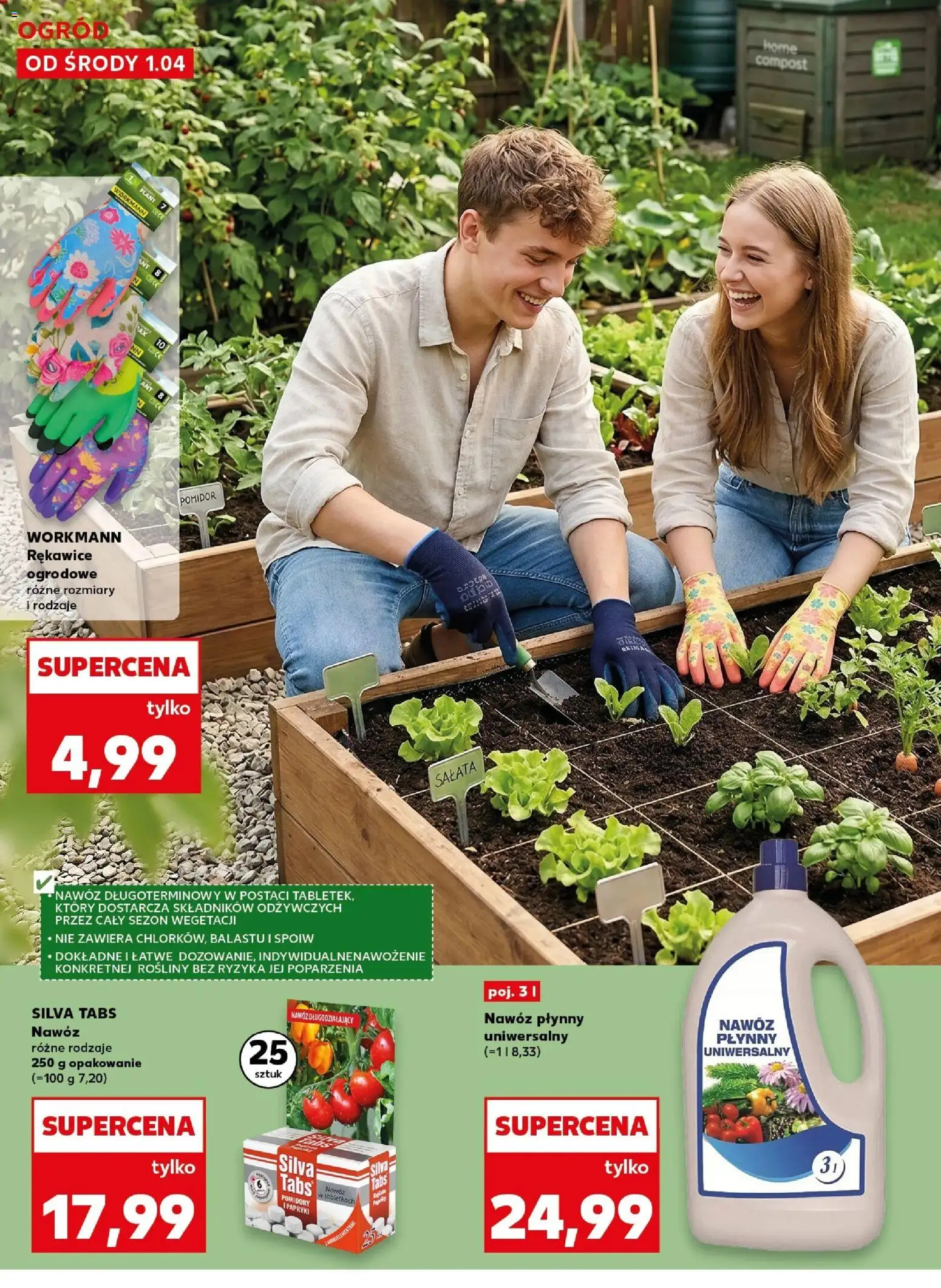 Kaufland gazetka - Ogród od 01.04.2026 | Strona: 4 | Produkty: Rosliny, Pomidory