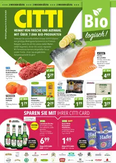 CITTI Markt  Bio logisch! ab 15.10.2025 gültig