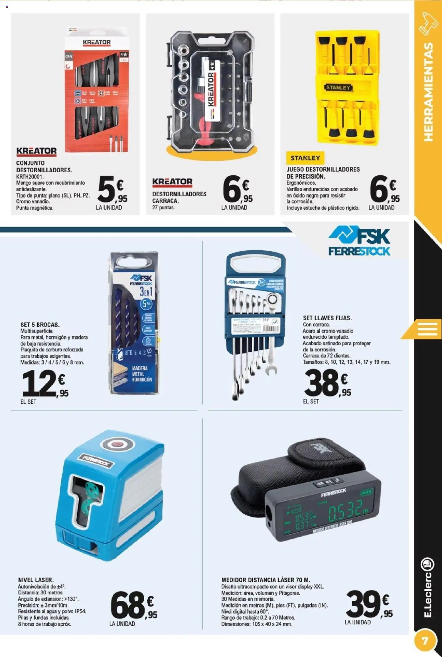 E.Leclerc folleto │ válido desde el 21.01.2026 | Página: 7 | Productos: Polvo, Ρούτερ