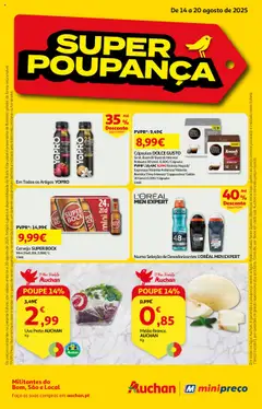 Pré-visualização Auchan folheto válido de 14.08.2025