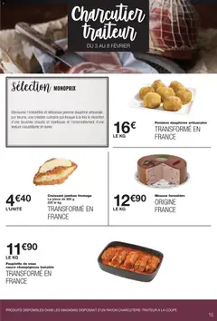 Monoprix - Prévisualisation de Monoprix catalogue valide à partir de 03.02.2026 | Page: 15
