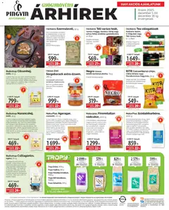 Pingvin Patika - Reformház Árhírek - amely érvényes a következő dátumtól: 01.12.2025 | Oldal: 4 | Termékek: Sárgabarack, Nádcukor, Fehérje, Vegán