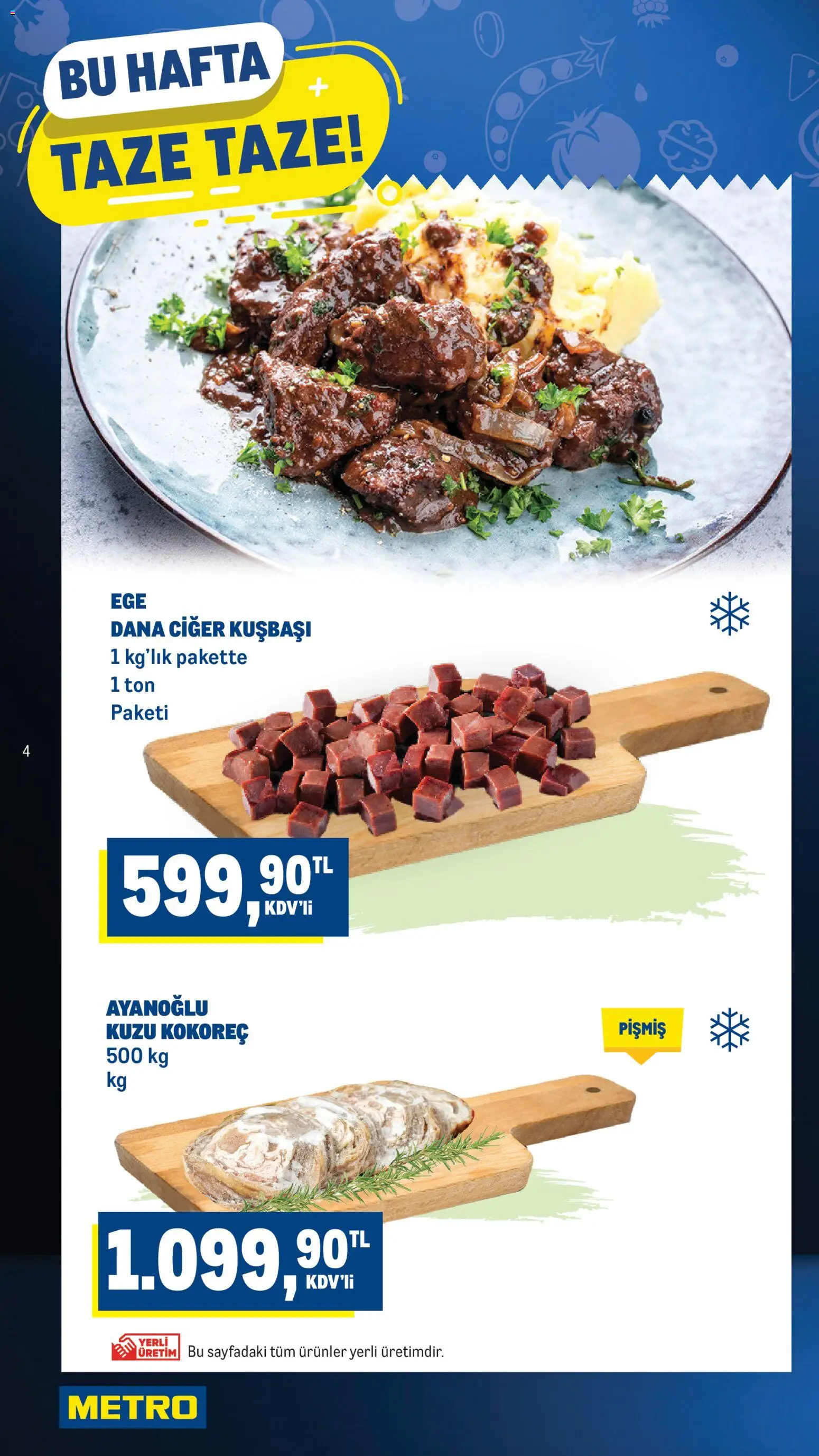 Metro Katalog - 03.12.2025 tarihinden itibaren geçerlidir | Sayfa: 4 | Ürünler: Ciğer