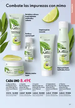 Vista previa Oriflame - Catálogo Campaña 17 válido desde el 10.12.2025 | Página: 107 | Productos: Lima, Aceite, Té, Γαύρος