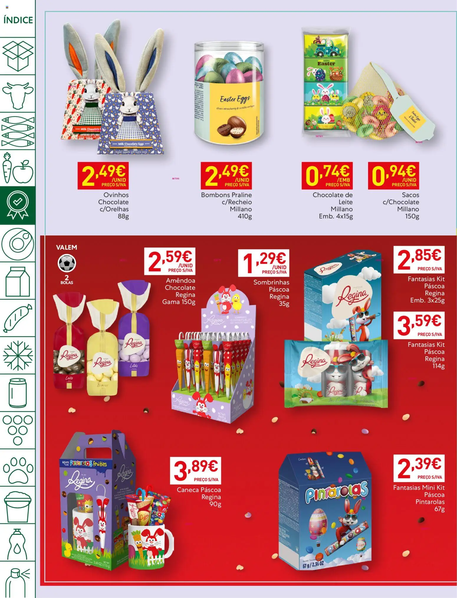 Recheio folheto │ válido de 17.03.2026 | Página: 24 | Produtos: Caneca, Leite, Chocolate