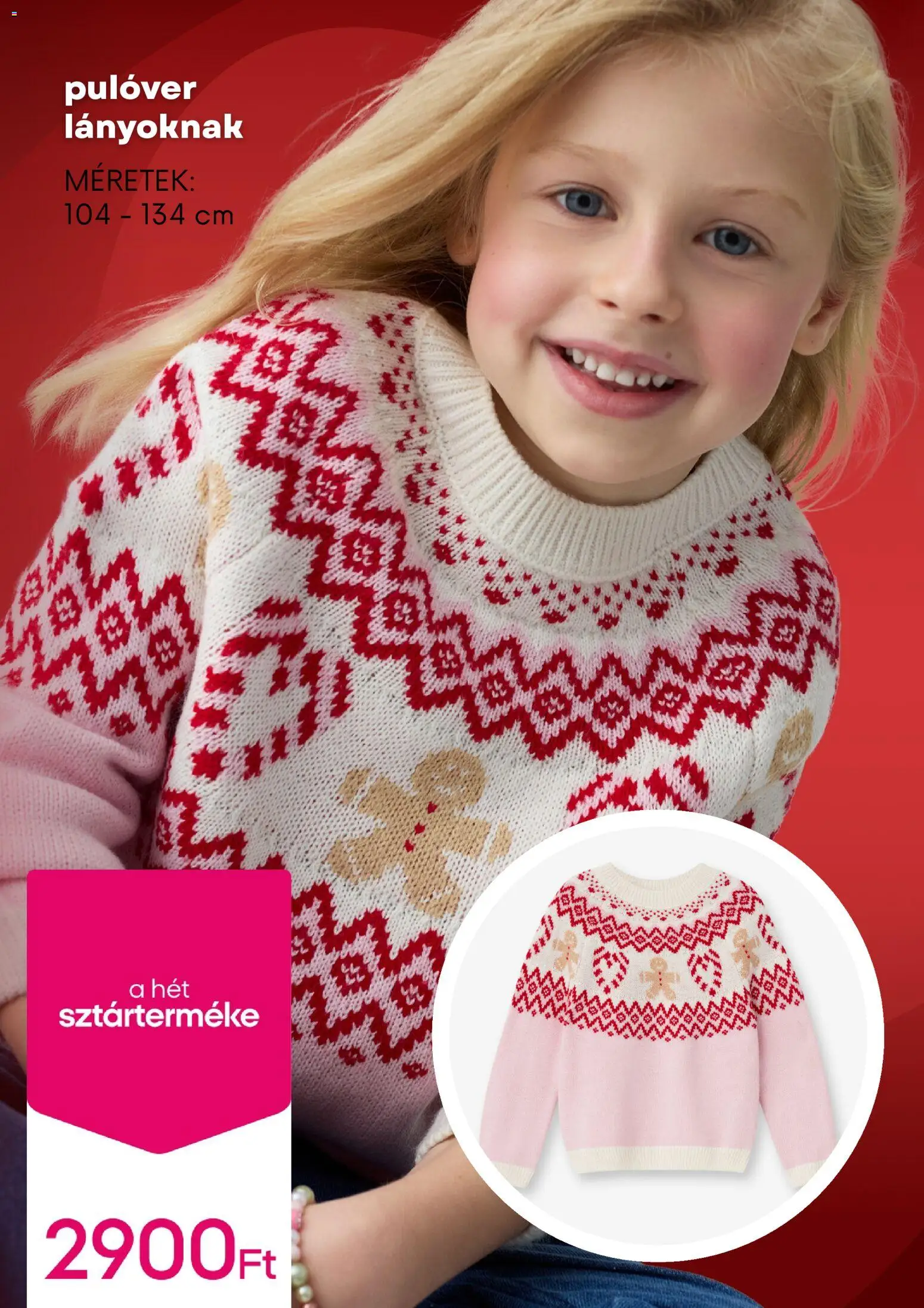 Pepco akciós ujság - amely érvényes a következő dátumtól: 13.11.2025 | Oldal: 5 | Termékek: Pulóver