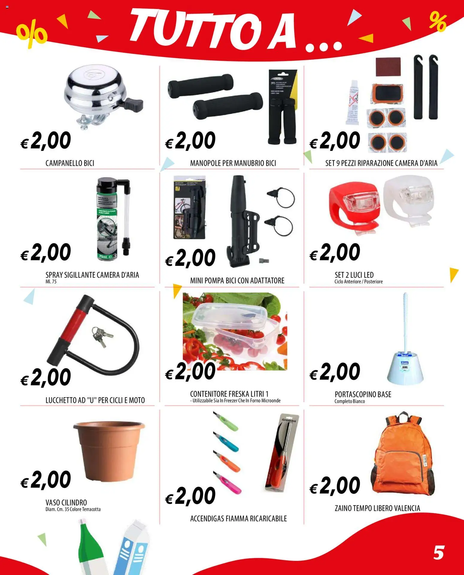 Volantino Galassia del 22.01.2026 | Pagina: 5 | Prodotti: Microonde, Contenitore, Adattatore, Forno