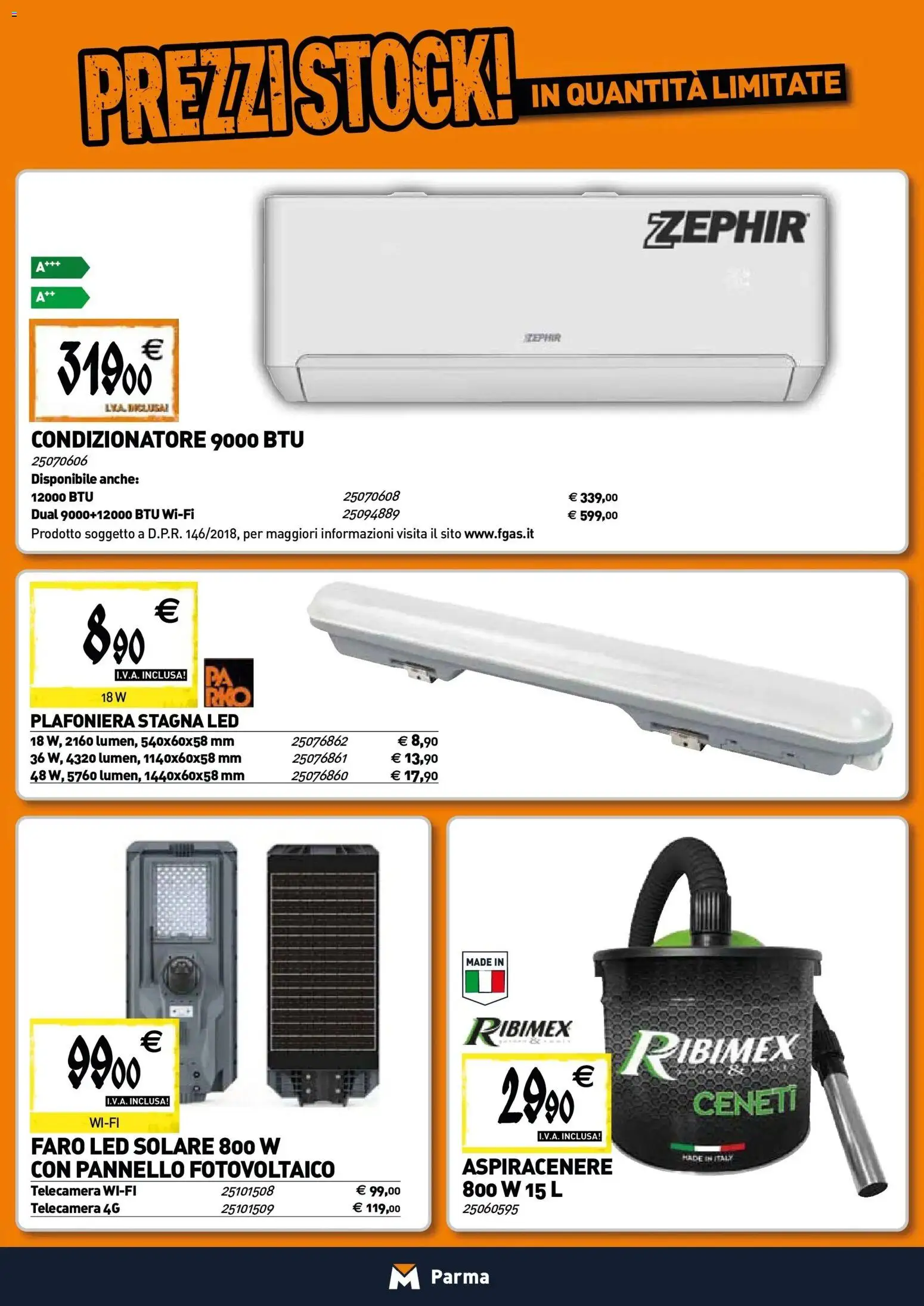 Volantino TECNOMAT del 22.01.2026 | Pagina: 16 | Prodotti: Aspiracenere, Condizionatore