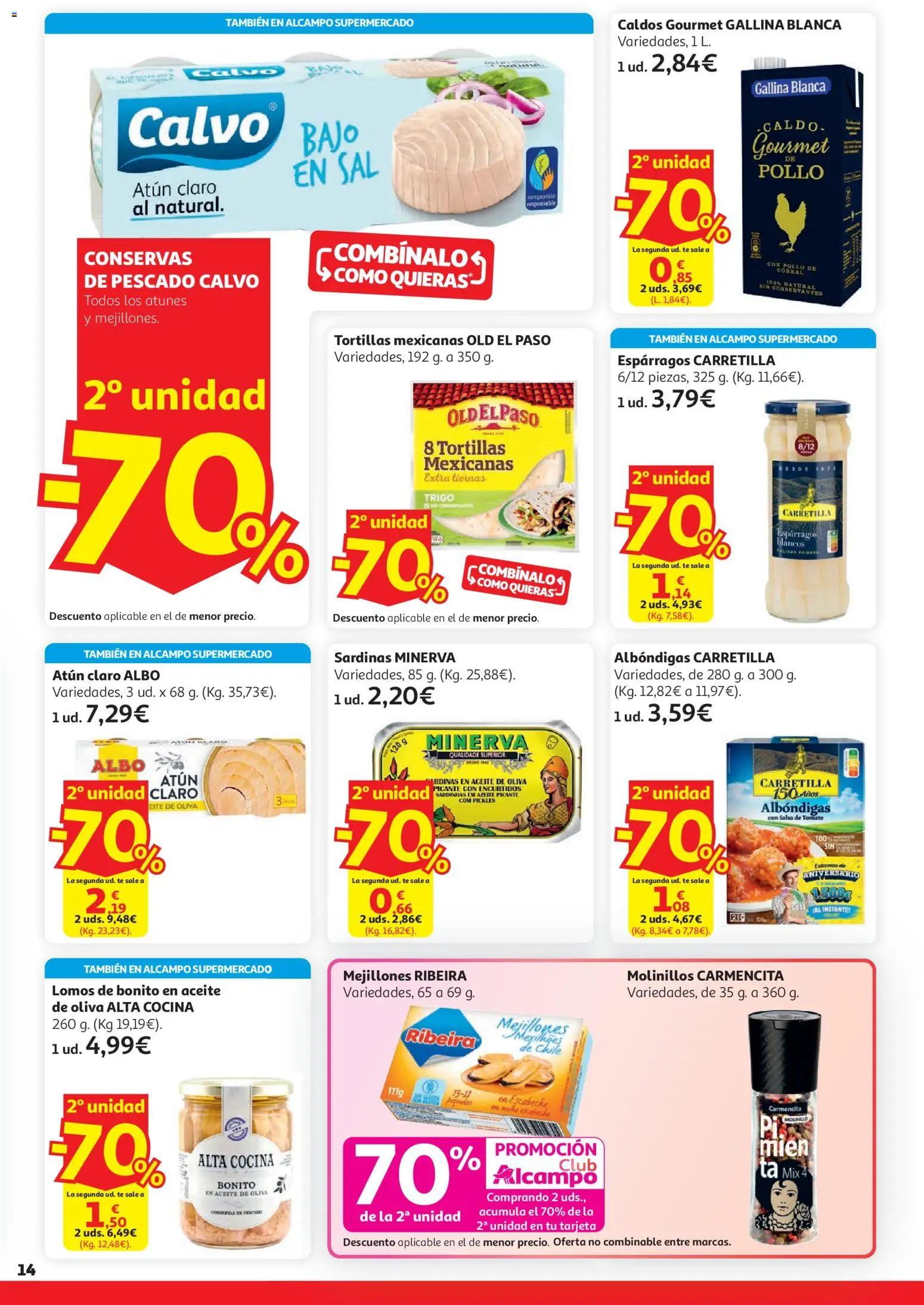 Alcampo HG Unico │ válido desde el 25.03.2026 | Página: 14