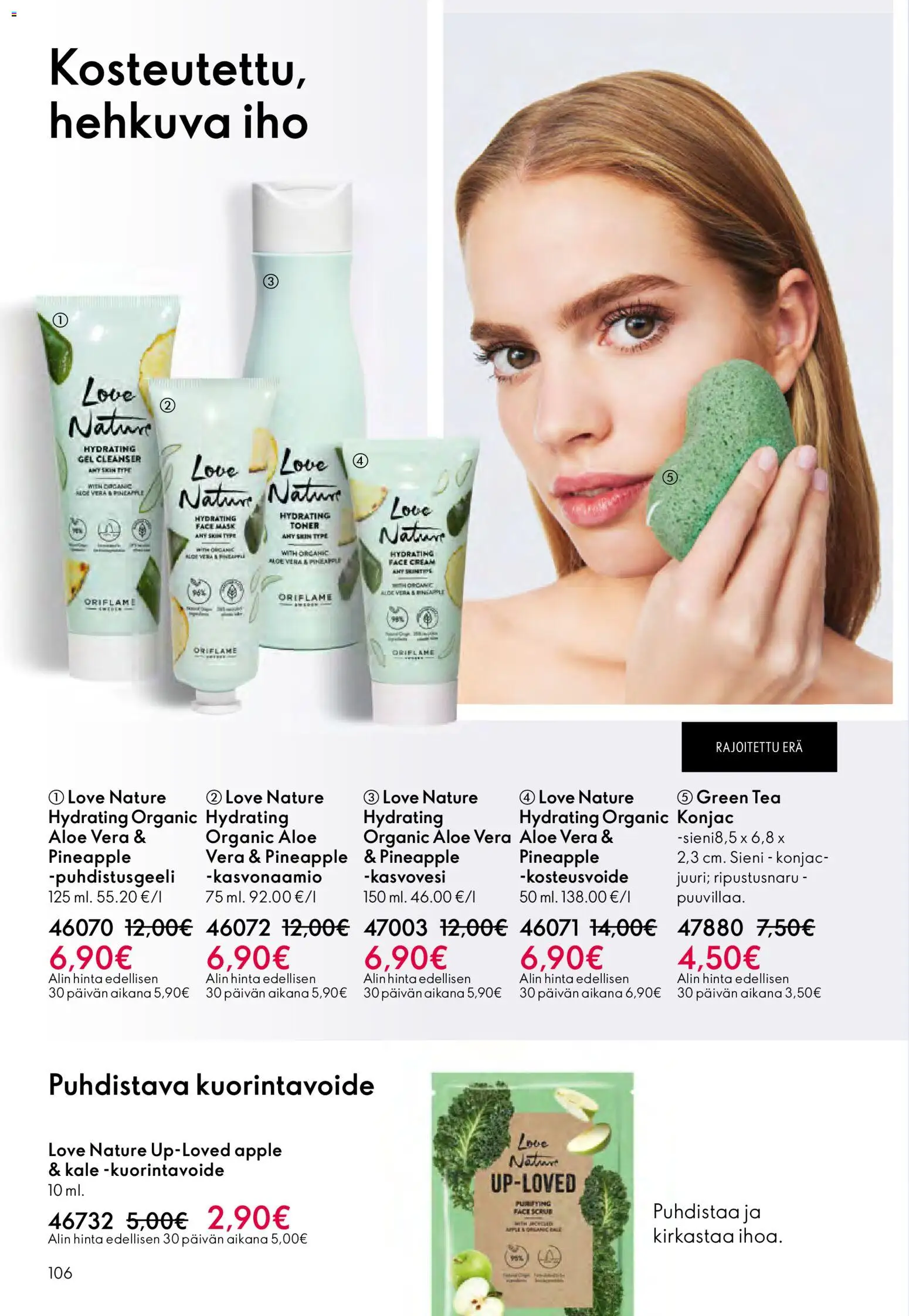 Oriflame - Esite 17 – voimassa 10.12.2025 alkaen | Sivu: 106 | Tuotteet: Sieni, Kasvonaamio