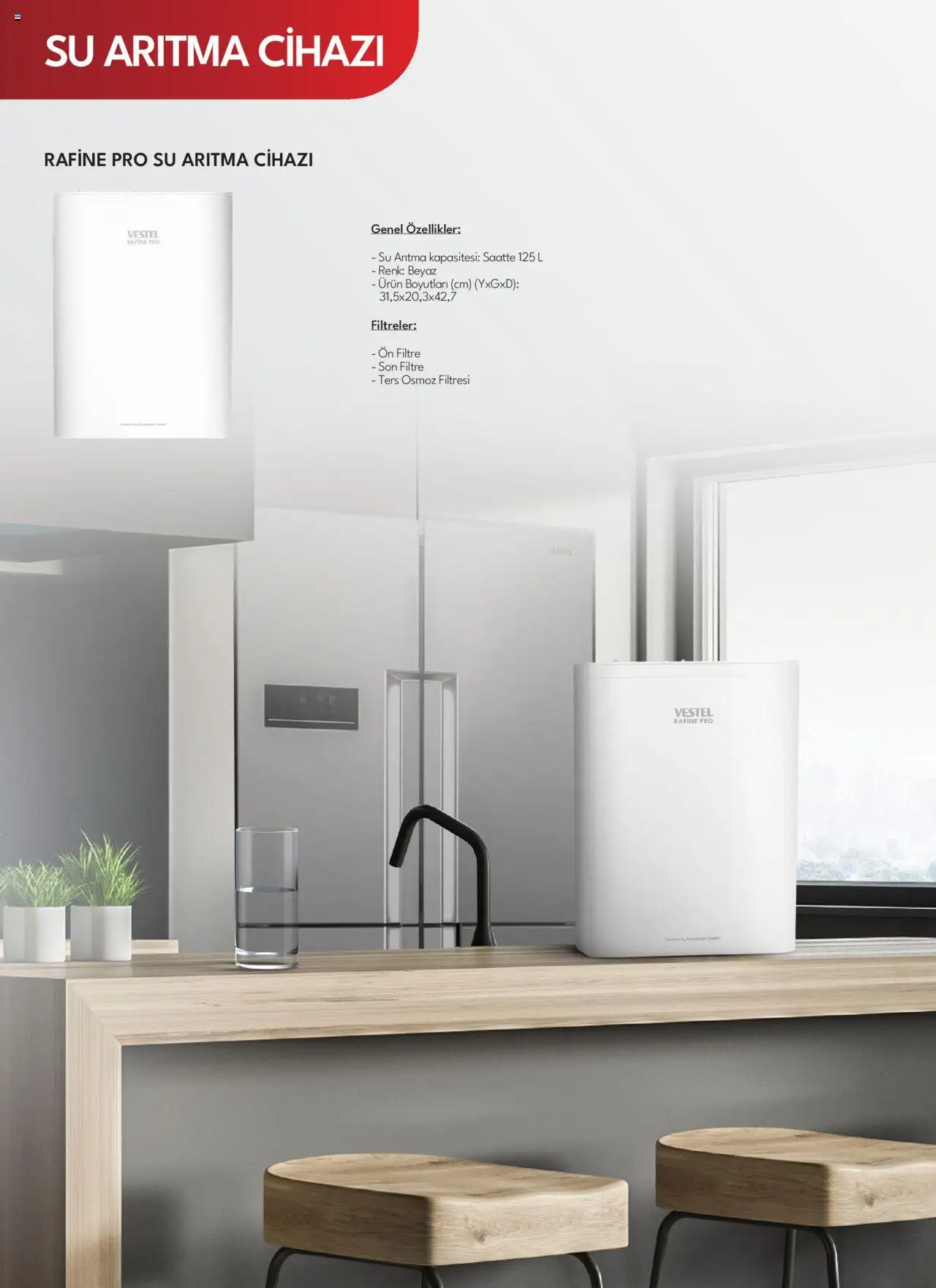 Vestel Beyaz Eşyalar Katalog - 03.06.2025 tarihinden itibaren geçerlidir | Sayfa: 32 | Ürünler: Su