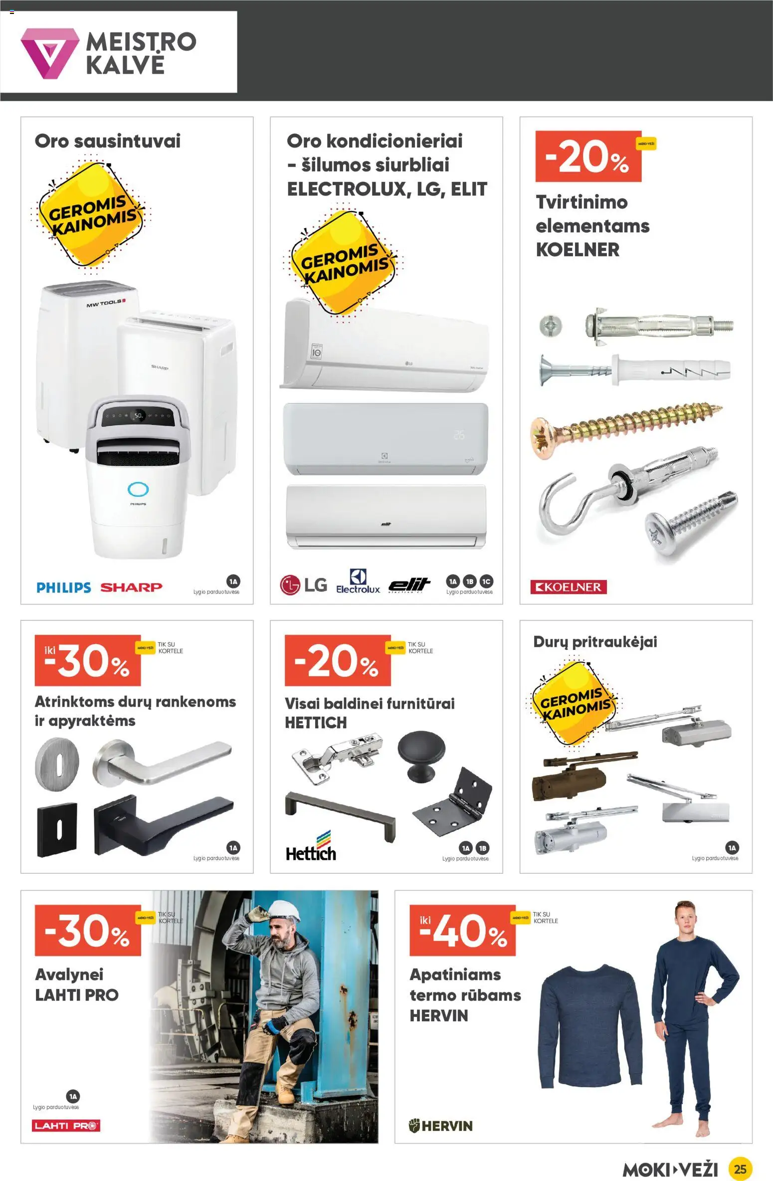 MOKI VEŽI akcijos nuo 11.12.2025 | Puslapis: 25