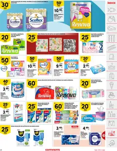 Pré-visualização Continente folheto válido de 04.11.2025 | Página: 45 | Produtos: Luvas, Papel higiénico, Papel de alumínio