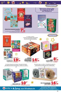 Super U - Prévisualisation de Super U - Noël à prix bas valide à partir de 02.12.2025 | Page: 13 | Produits: Peluche, Livre